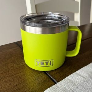 Yeti 14oz chartreuse mug